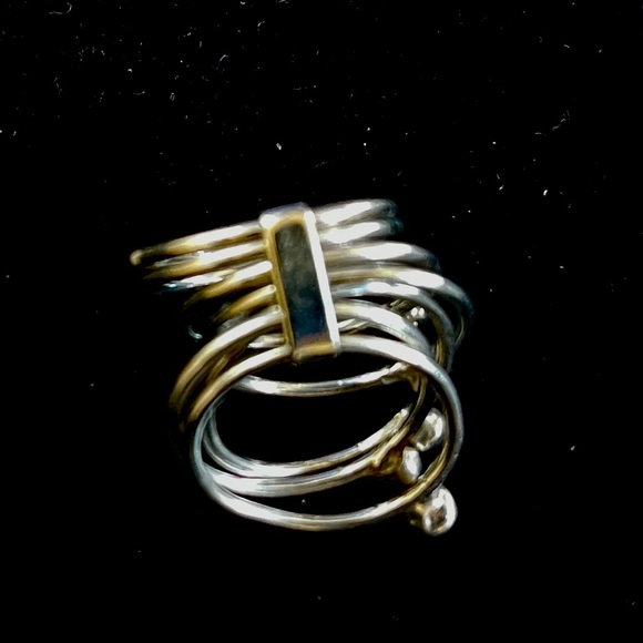 Sterling silver ring. Size 7 - Picture 3 of 6